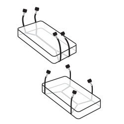 Fetish Fantasy Limited Edition - Retenues De Matelas Wraparound